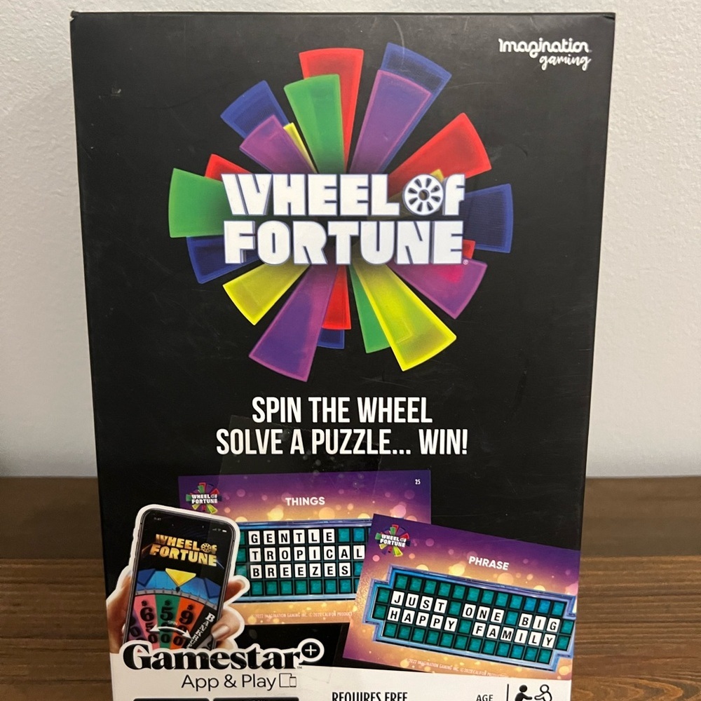 NEW Imagination Gaming Gamestar Wheel of Fortune Game APP & PLAY